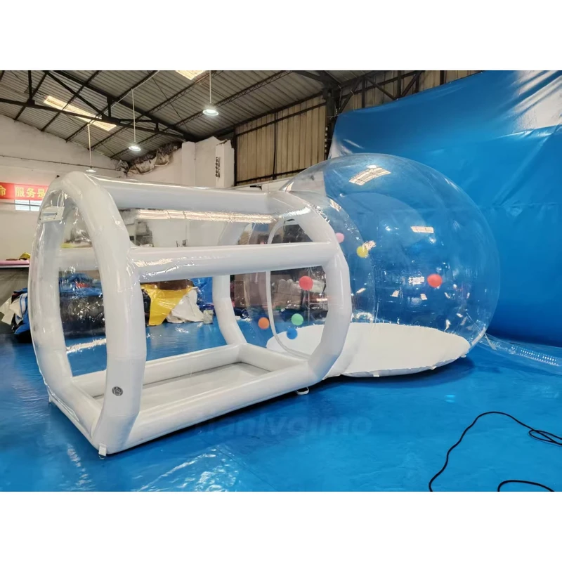 厚手 風に強い インフレータブル バブル テント 家族キャンプ バケーション ホーム 広告用インフレータブル