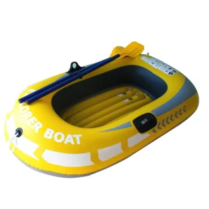 Thickened PVC Inflatable Kayak and Rubber Boat for Whitewater Rafting Fishing Water Sports & Emergency Outdoor Drifting