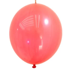 Thickened Reusable Latex Kids Party Games Red Color Punch Balloons