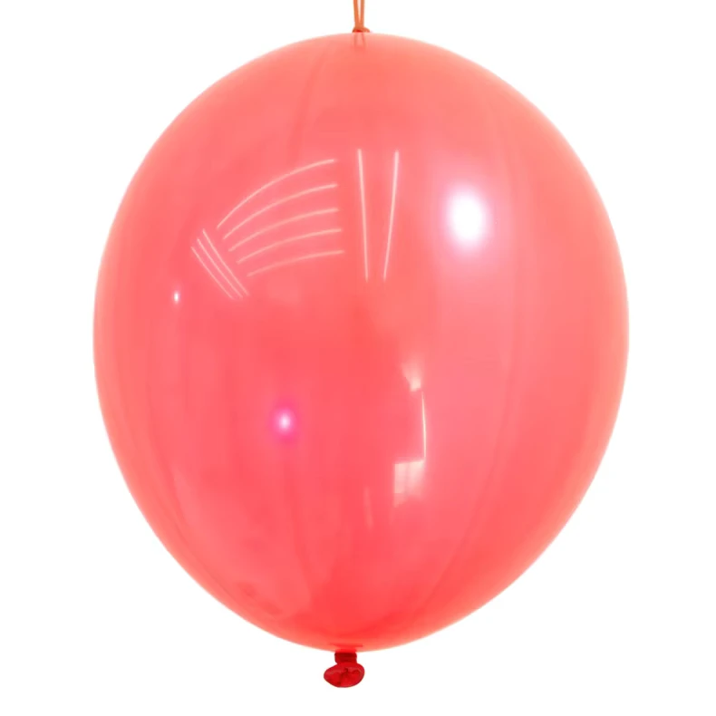 Palloni da festa in lattice riutilizzabili, spessore aumentato, colore rosso, palloni da colpire per giochi per bambini