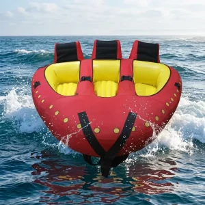 Three Person Water Skiing Drag Circle Water Inflatable Sofa Inflatable Towable Tube