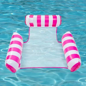 Three tube Floating Water Hammock Sofa Cross Border Explosions Inflatable Water Hammock for Swimming Pool Parties Floating Chair