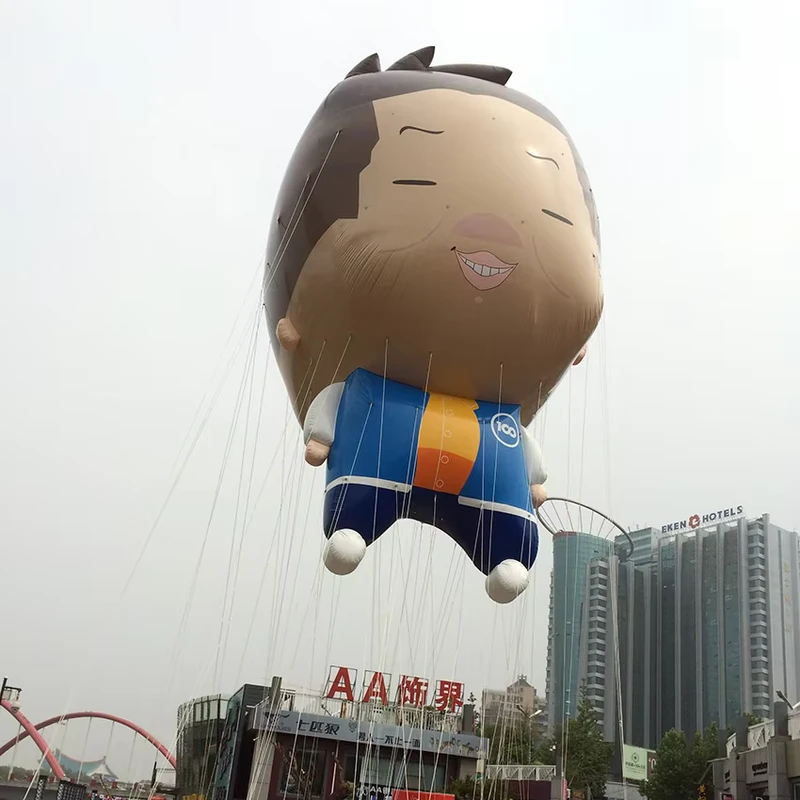 TianYi Tech Custom Made Inflatable Multi-Color Waterproof Easy Setup Parade Sky Cartoon Balloon