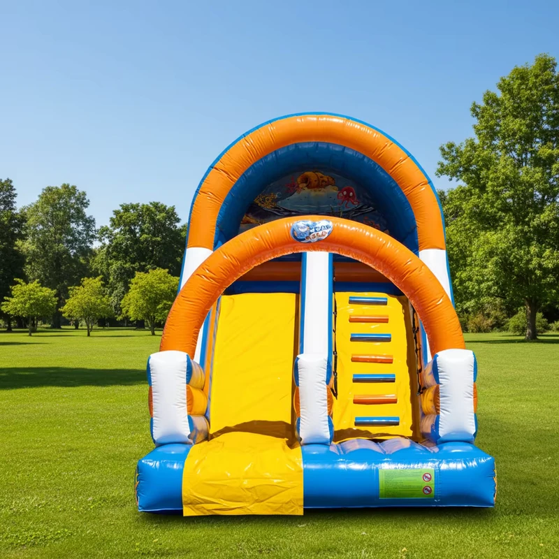 Tobogan Inflable Outdoor Inflatable Slides Customized Commercial Inflatable Dry Slide for Kids