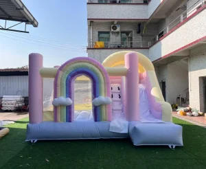 Toddler Inflatable Bounce House with Slide Combo Commercial Bouncing House Inflatable Jumping Play
