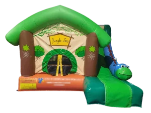 Toddler Kids Indoor Backyard Commercial Factory Inflatable Forest Bouncer Jumping Bouncy Castle