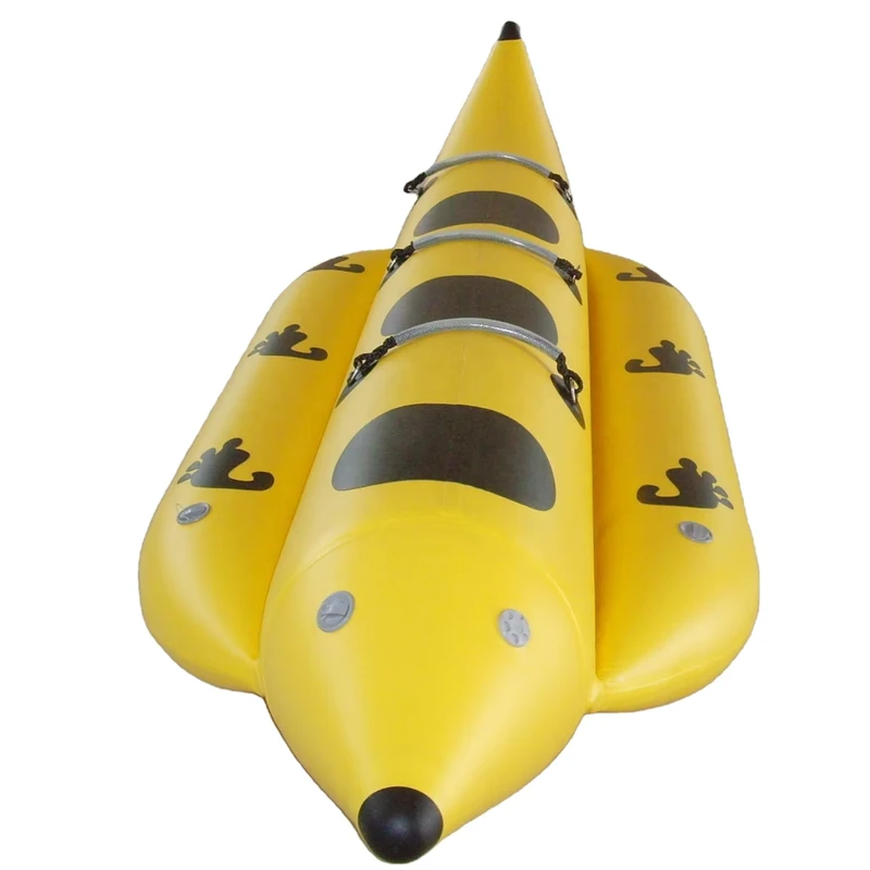 Top Quality 0.9mm PVC Material Inflatable Banana Boat Inflatable Tarpaulin Towable Tube Inflatable Boat