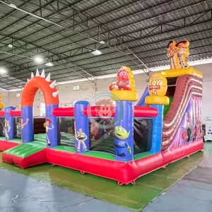 Toy Story Inflatable Castle Bouncing Castle Inflatable Outdoor Pastel Inflatable Bouncy Castle