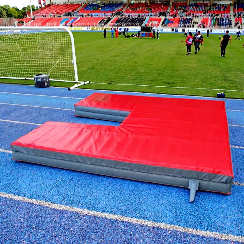 Track and Field Athletics High Jumping Equipment Sport Pole Vault Landing Pit Inflatable Air Bag Landing