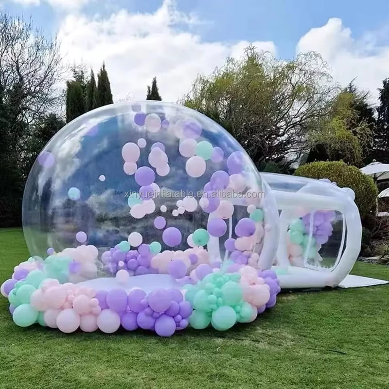 Transparent 3M 4M 5M Bubble Tent Balloons Kids’ Inflatable Jumping Castle Bubble House for Trampoline Park