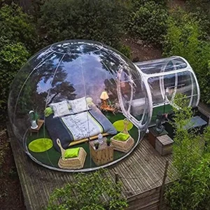 Transparent Ball Portable Channel Style Inflatable Bubble Party Camping Tent