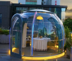 Transparent Bubble Family Foldable Wedding Party Bubble Room for Camping Inflatable PC Dome Tent Resort Hotel Outdoor Room