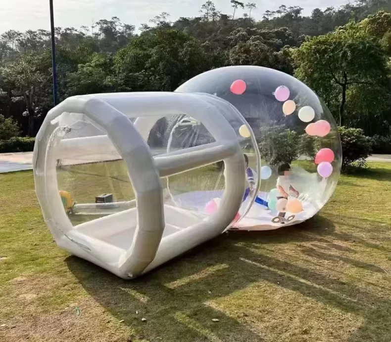 Tienda de Domo Transparente, Casa de Globo Inflable, Tienda de Aire, Tienda Burbuja para Fiesta al Aire Libre