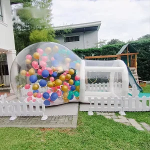 Transparent PVC Inflatable Bubble Tent Single Layer Balloon Style for Party Event Outdoor