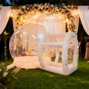 Transparent PVC Inflatable Dome Bubble Tent Suitable for Outdoor Wedding Celebration Atmosphere Decoration
