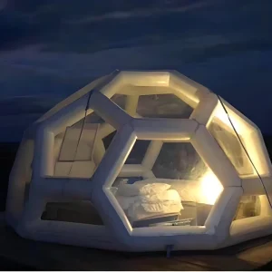 Transparent PVC Inflatable Party Dome Tent Clear Bubble Outdoor Tent with Rooms for Advertising Inflatables