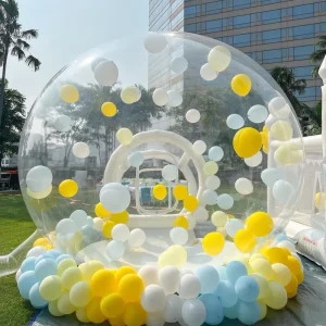Transparent PVC Kids Inflatable Bubble Dome Tent Balloon Bouncy Castle Bubble House for Party