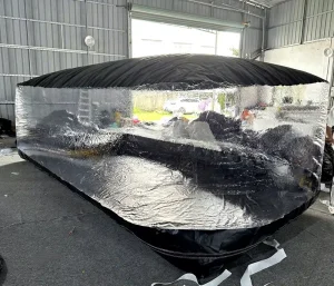 Transparent PVC Vehicle Bubble Inflatable Car Storage Tent Folding Inflatable Car Bubble Cover