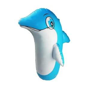 Tumbler Design Light Up Pool Toys Kids Adults Inflatable Dolphin Stand Up On Water Toys
