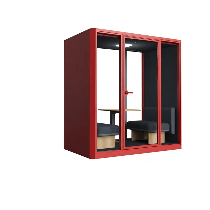 UNIBOOTH V4 L, Pod riêng tư âm thanh đa chức năng bơm hơi, thiết kế hiện đại, khung nhôm di động, module nhanh cho văn phòng