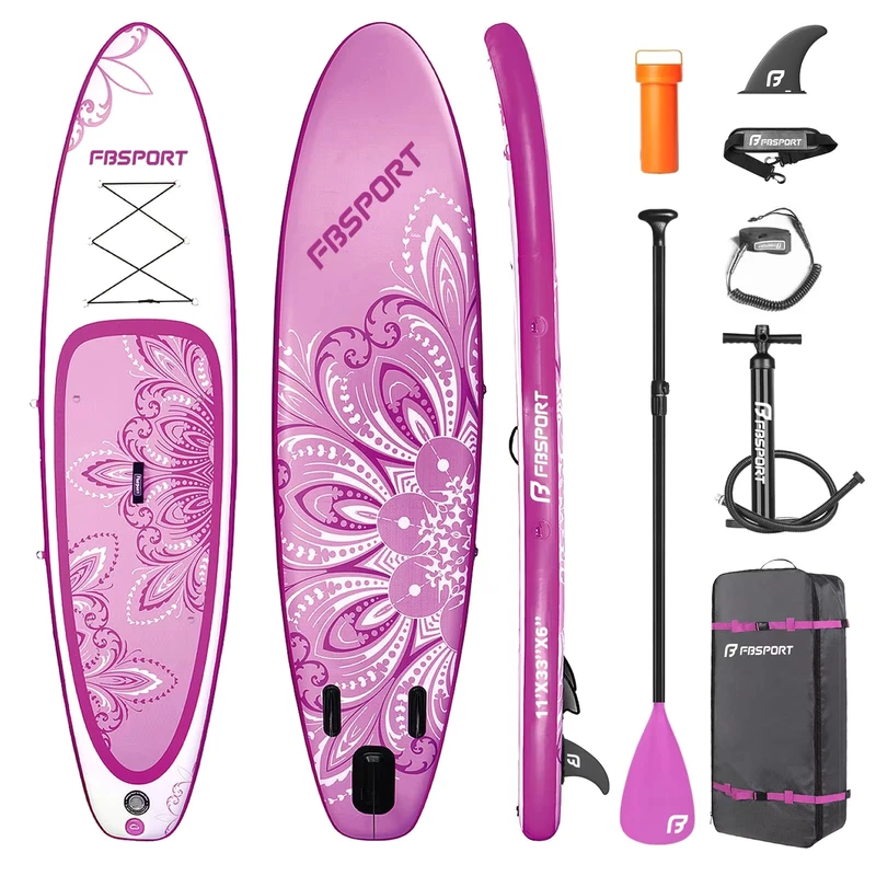 Stok AS Papan Dayung Inflatable Premium Drop Stitch DWF SUP dengan Aksesori Lengkap untuk Remaja & Dewasa
