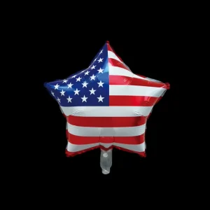 USA Stervormige Vlag Ballon 40*50cm Patriottische Thema Decoraties Onafhankelijkheidsdag Themed Opblaasbare Ballonnen voor Feestgeschenk