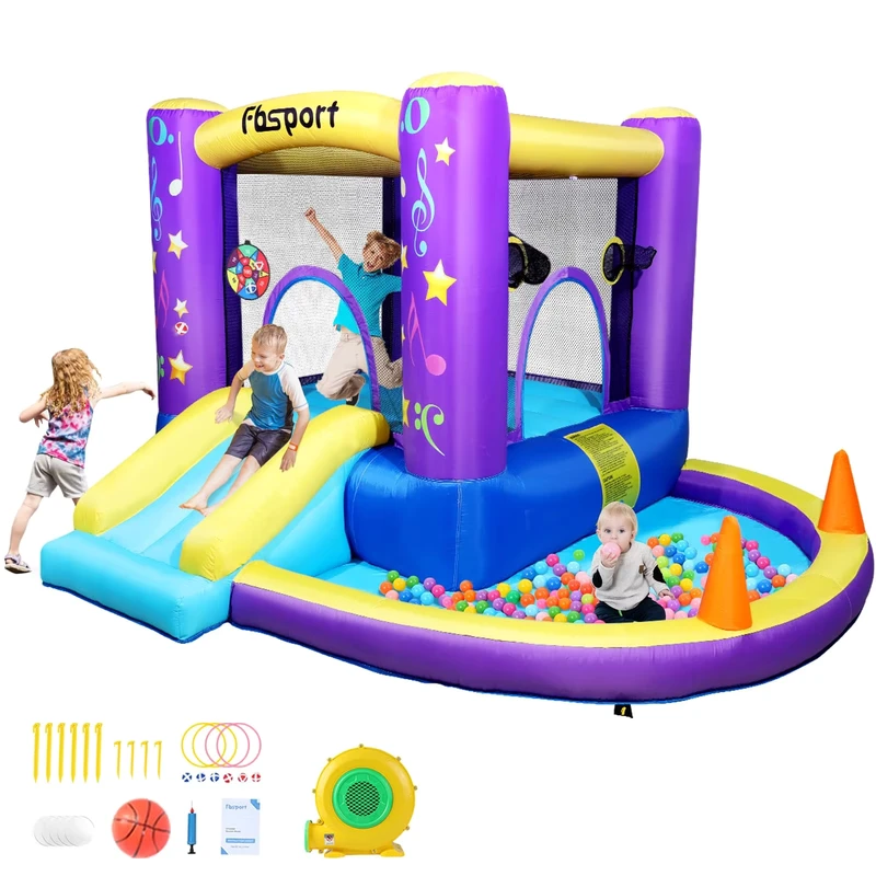 Castello Gonfiabile Interno per Bambini in Stock USA, Portatile, Supporto OEM ODM