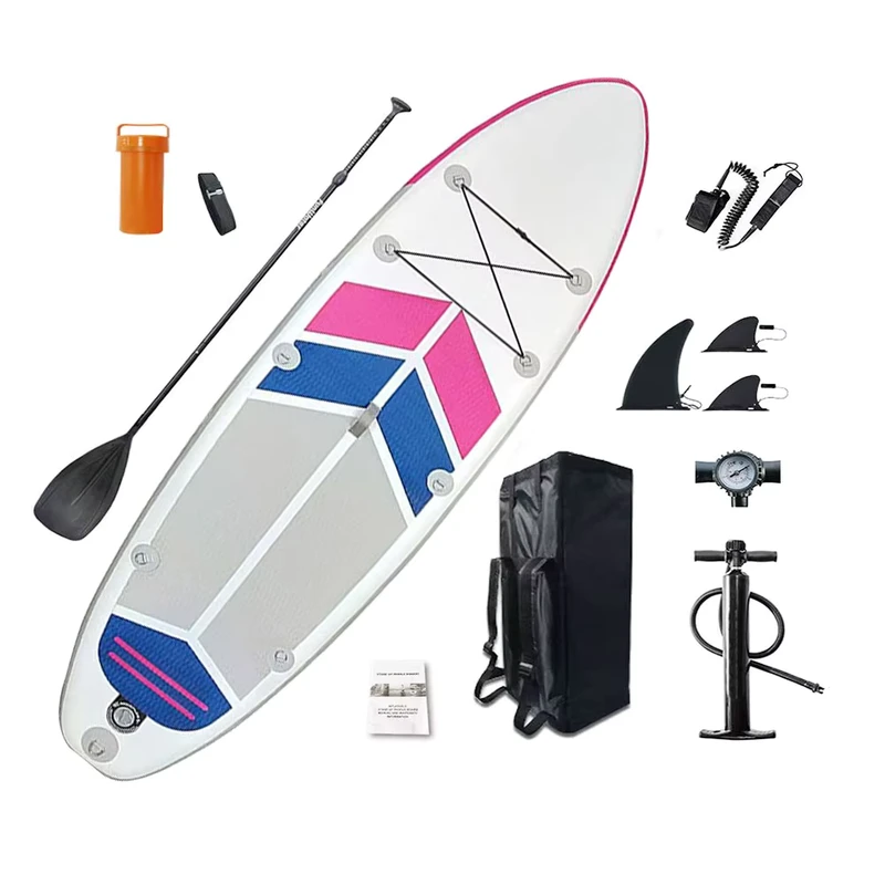 Set di tavole da paddle gonfiabili ISUP in materiale PVC stampato UV
