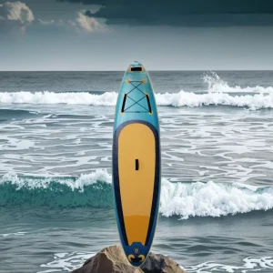 Ultra Light Inflatable Stand Paddle Board for All Skill Levels Includes SUP Adjustable Paddle Pump Backpack Leash Surfing Gear