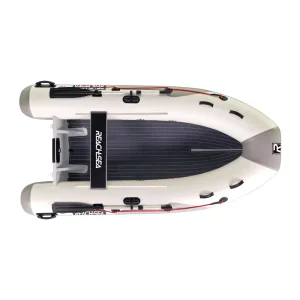 Bote Inflable RIB de Aluminio de 10.5 pies (320) de un solo casco, Ultra Ligero, con EVA Antideslizante