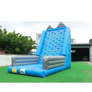 Unisex Giant PVC Inflatable Climbing Wall Rock Climbing Wall Games with Repair Kits and Blower for Outdoor Play