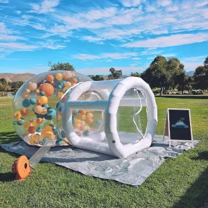 Unisex New Arrival Outdoor Transparent Dome Inflatable Bubble House Clear Tent Party Rental with Blower for Party
