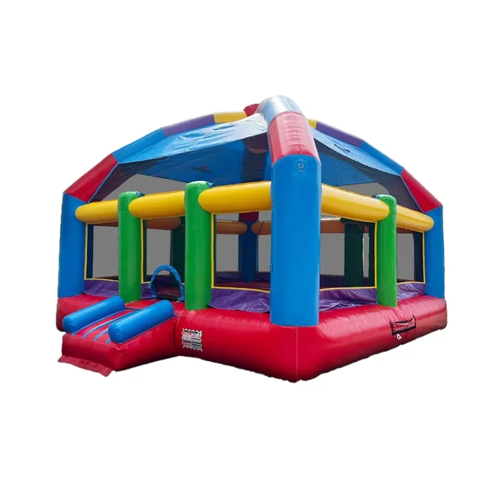 Unisex PVC aufblasbare Hüpfburg große Regenbogen-Hüpfburg für Kinder 1 Stück MOQ