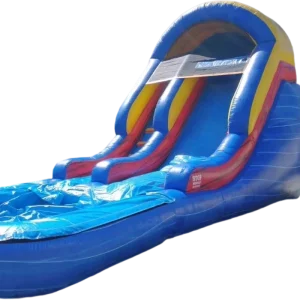 Uplay Fun Ocean Blue PVC Inflatable Water Slide