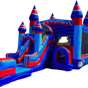 Uplay Inflatable Bouncing Castle Water Slide Bouncers for Children and Adults