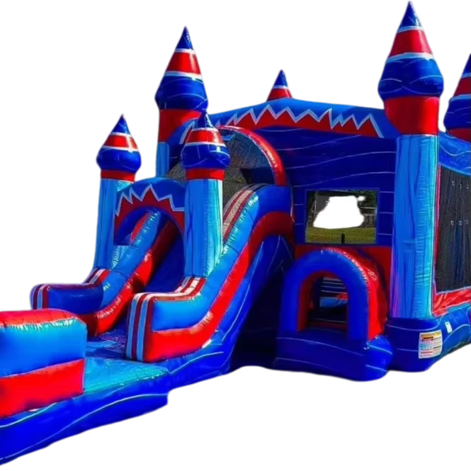 Uplay Inflatable Bouncing Castle Water Slide Bouncers for Children and Adults
