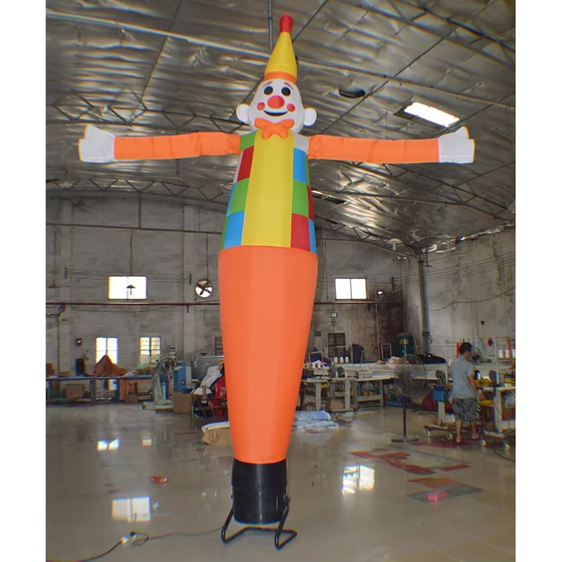 Opblaasbare Tube Man Lucht Danspop Voor Buitenreclame Wacky Waving Sky Puppet Oxford Blower Aangepast Logo
