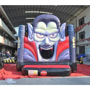 Vampire Castle Bounce House Bouncer Combo Slide Inflatable Halloween Haunted Houses