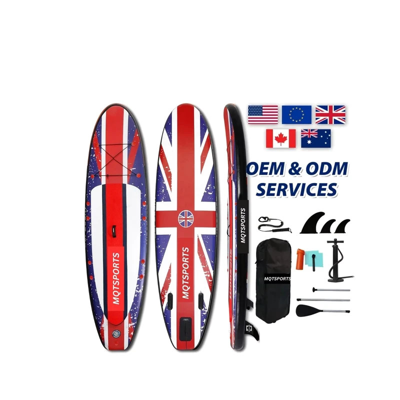 Sehr erfolgreiches tragbares Stand-Up-Paddleboard aufblasbares leichtes SUP-Board elektrisch surfendes Board hohe Qualität