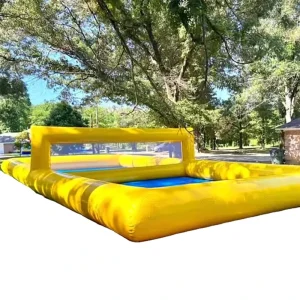Volleyball Inflatable with Air Pump Commercial Airtight PVC Inflatable Volleyball Court for Sale