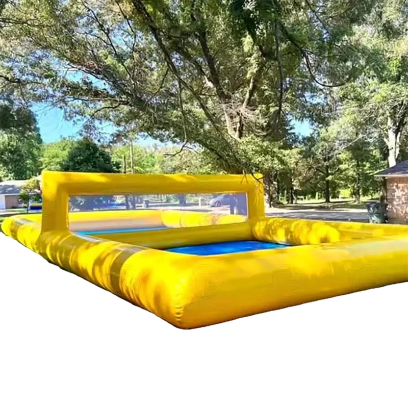 Volleyball Inflatable with Air Pump Commercial Airtight PVC Inflatable Volleyball Court for Sale