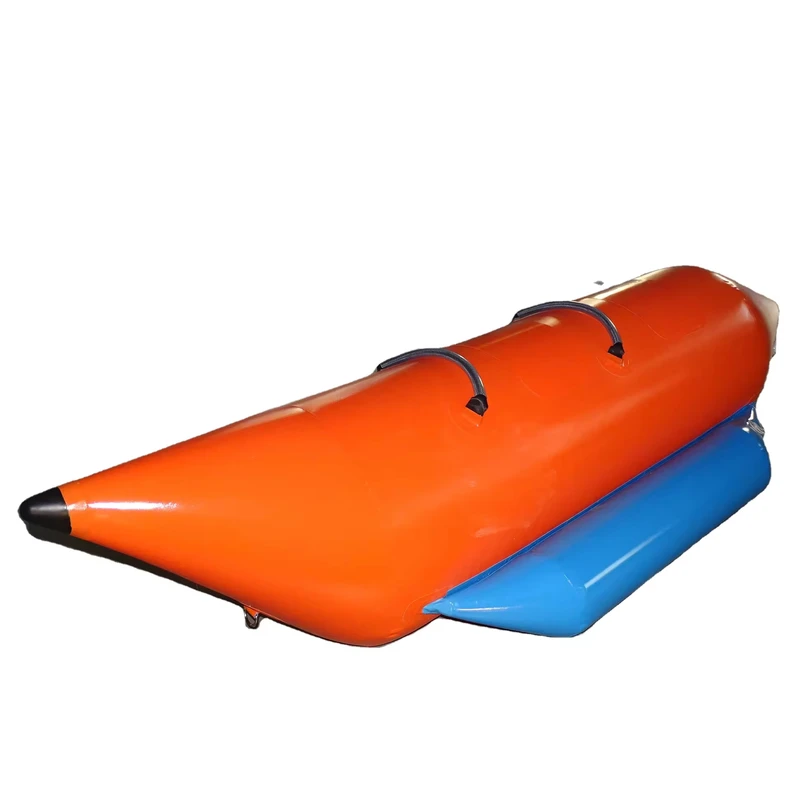 WINSUN Luftdicht 5 Personen Aufblasbares Banana Boot auf Wasser Aufblasbares Banana Shuttle für Boot
