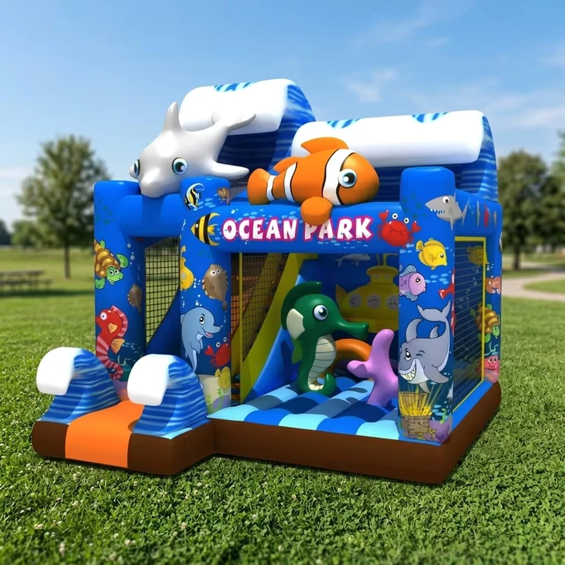 Castello gonfiabile commerciale WINSUN - Parco acquatico gonfiabile per bambini