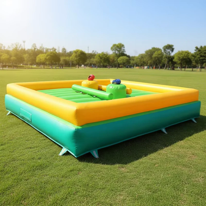 WINSUN Customized Gladiator Joust Interactive Inflatable Game Commercial Rental Outdoor Equipment