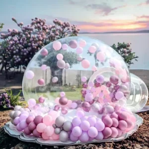 WINSUN Factory Camping Tent House Outdoor Bubble Tent Inflatable Transparent Dome Clear Bubble Tent House for Camping