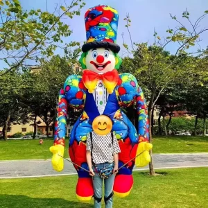 Costumi Inflabili da Passeggio, Burattini Clown Inflabili, Inflatables Personalizzati per Eventi e Spettacoli Circensi