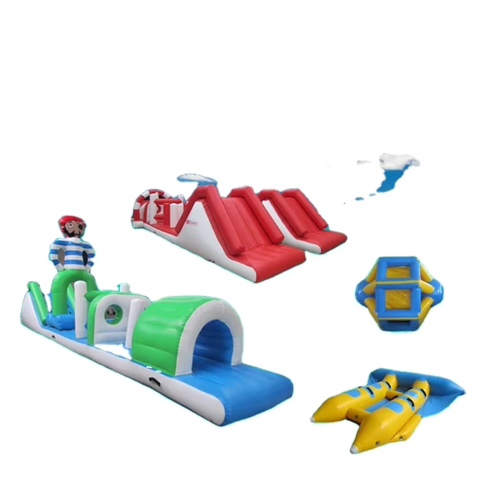 Wasserattraktionen in China Aufblasbare schwimmende Wasser Spiele für Splash Wasserpark