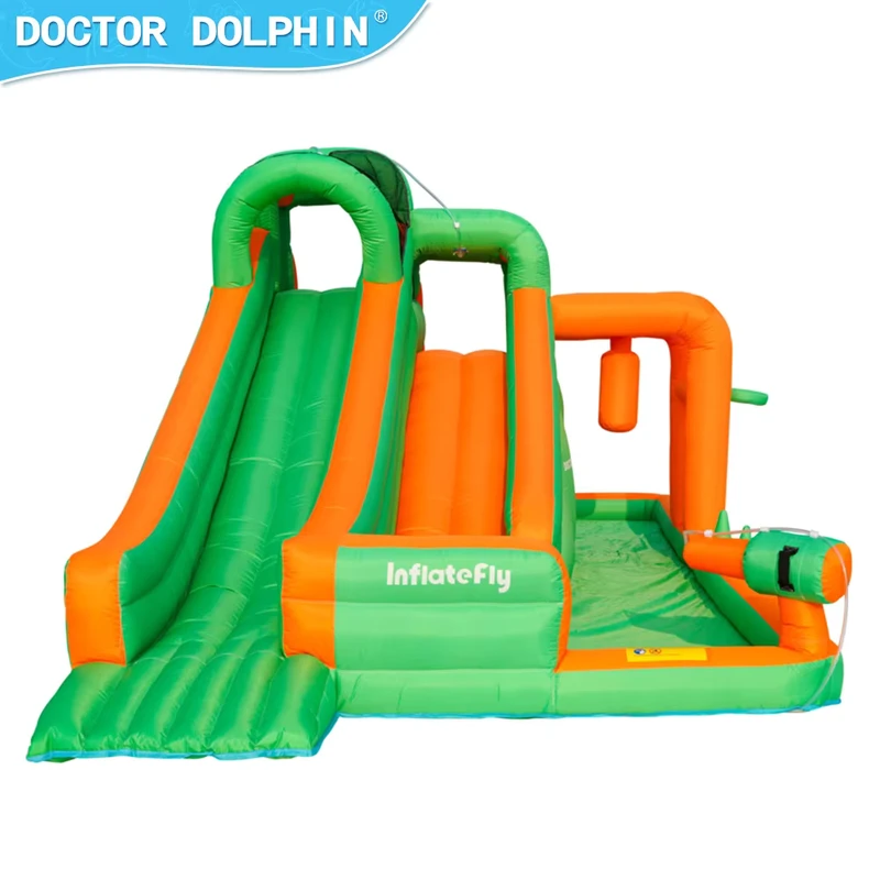 Castillo inflable de agua, trampolín inflable, castillo bouncy para niños
