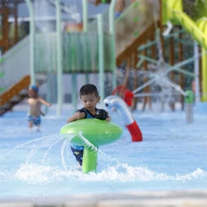 Équipement de Parc Aquatique de Divertissement en Fibres de Verre Acier Inoxydable Écologique Prévention Haute Température Intérieur