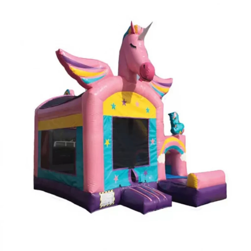 Juego de Agua Divertido Casa Inflable de Rebote con Deslizadero de Agua de 4.7*4.5*4.8m Combo de Rebote y Deslizadero para Fiesta de Niños